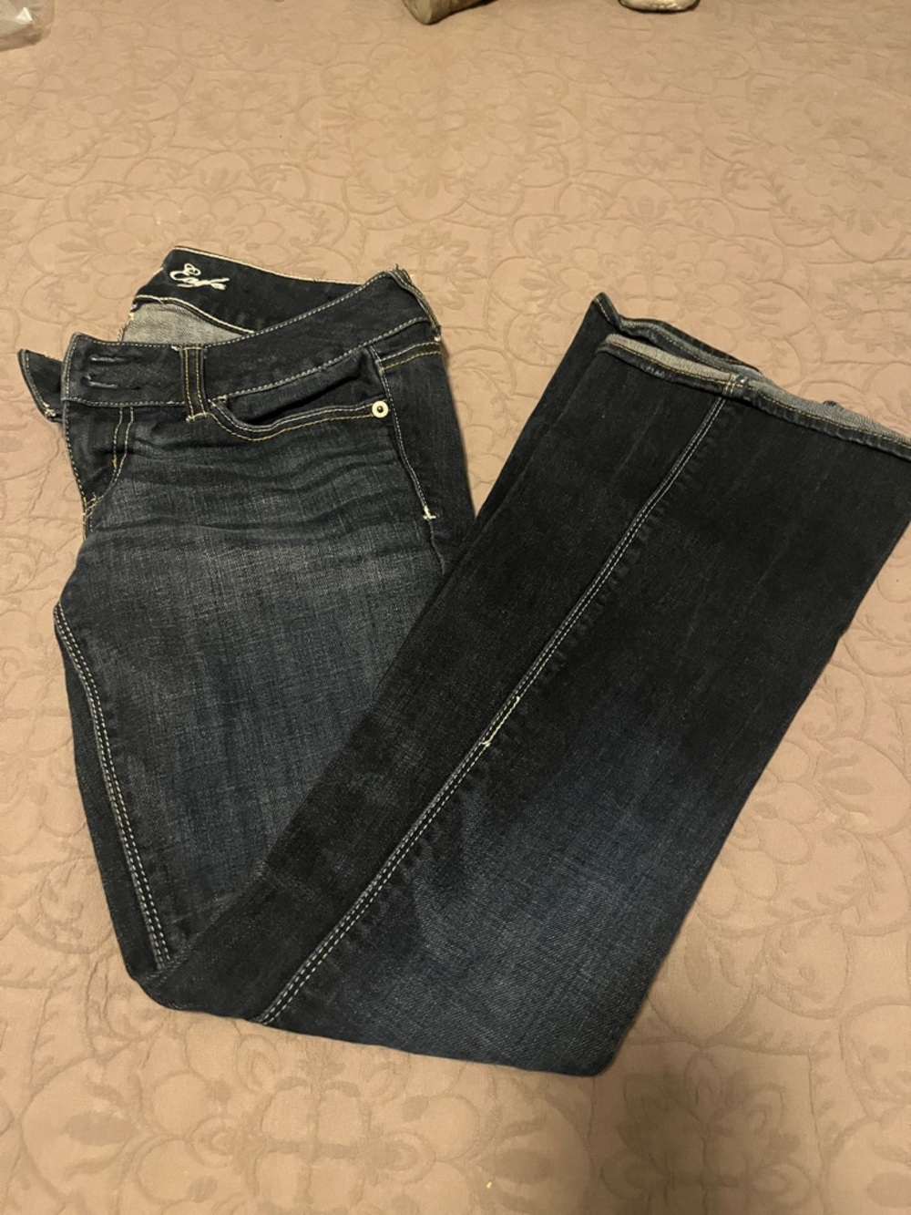 American Eagle Outfitters Dark Blue Bootcut Jeans